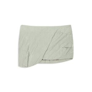 OPEN YY Crinkled Gather Mini Skirt - Size S